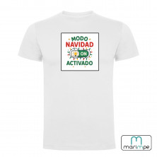 CAMISETA MODO NAVIDAD ACTIVADO