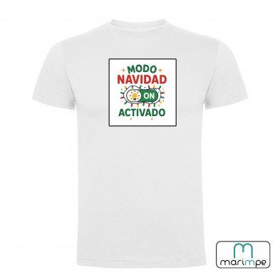 CAMISETA MODO NAVIDAD ACTIVADO