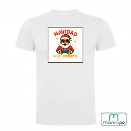 CAMISETA NAVIDAD NIVEL EXPERTO