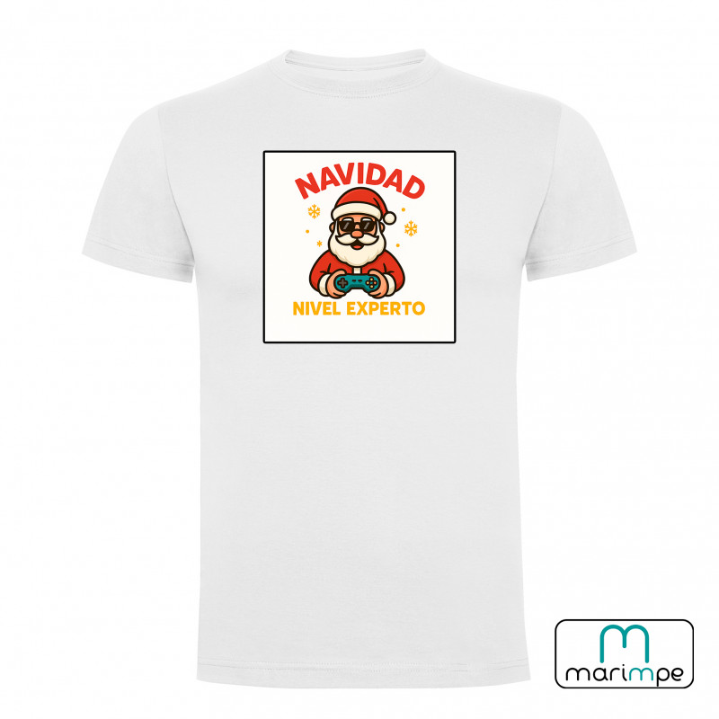 CAMISETA NAVIDAD NIVEL EXPERTO