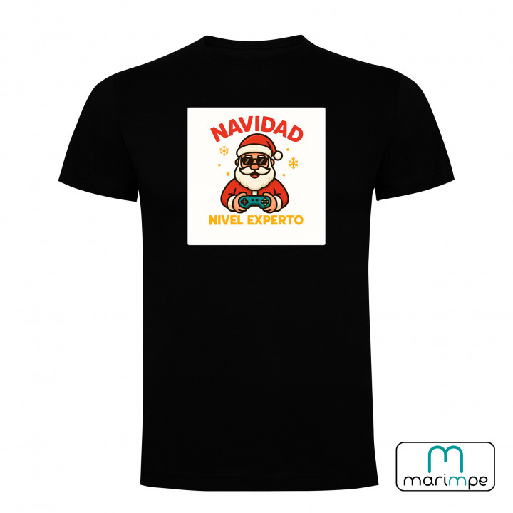 CAMISETA NAVIDAD NIVEL EXPERTO