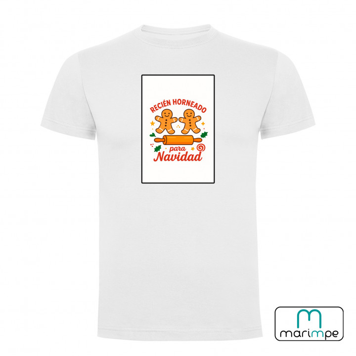 CAMISETA RECIÉN HORNEADO PARA NAVIDAD