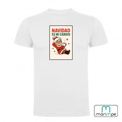 CAMISETA NAVIDAD ES MI CARDIO