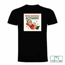 CAMISETA MODO NAVIDAD: ACTIVADO