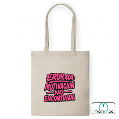 BOLSA ERROR 404: MOTIVACIÓN NO ENCONTRADA