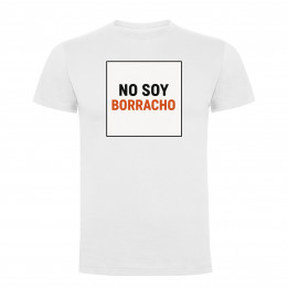 CAMISETA NO SOY BORRACHO