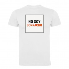 CAMISETA NO SOY BORRACHO