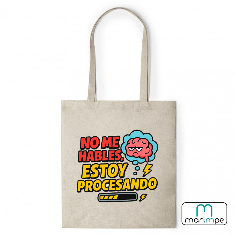 BOLSA NO ME HABLES, ESTOY PROCESANDO