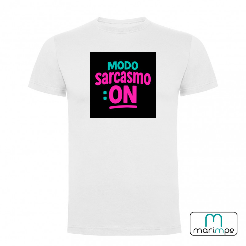 CAMISETA MODO SARCASMO ON