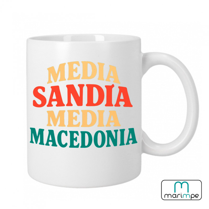 Taza  "TAZA MEDIA SANDIA MEDIA MACEDONIA"