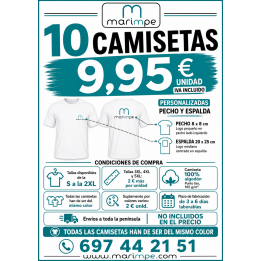 CAMISETA ALGODÓN 10