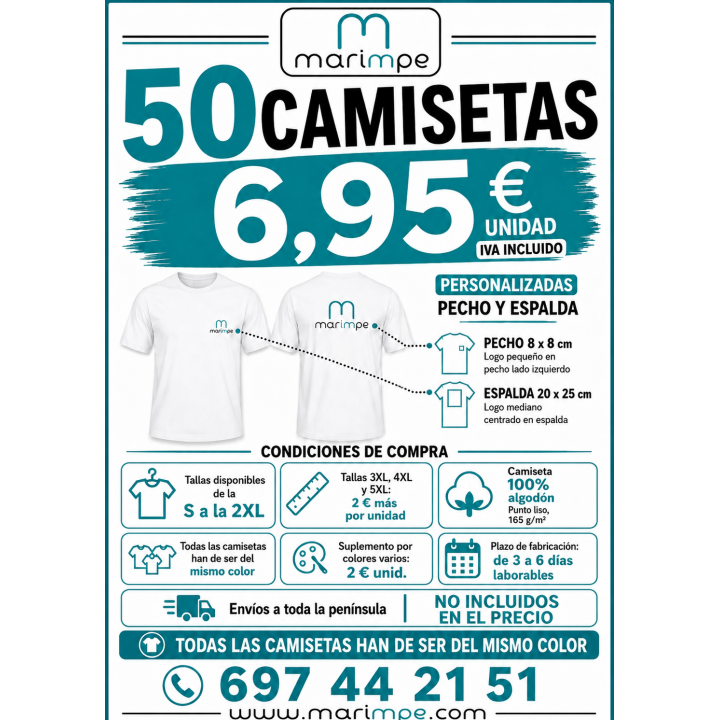 CAMISETA ALGODÓN
