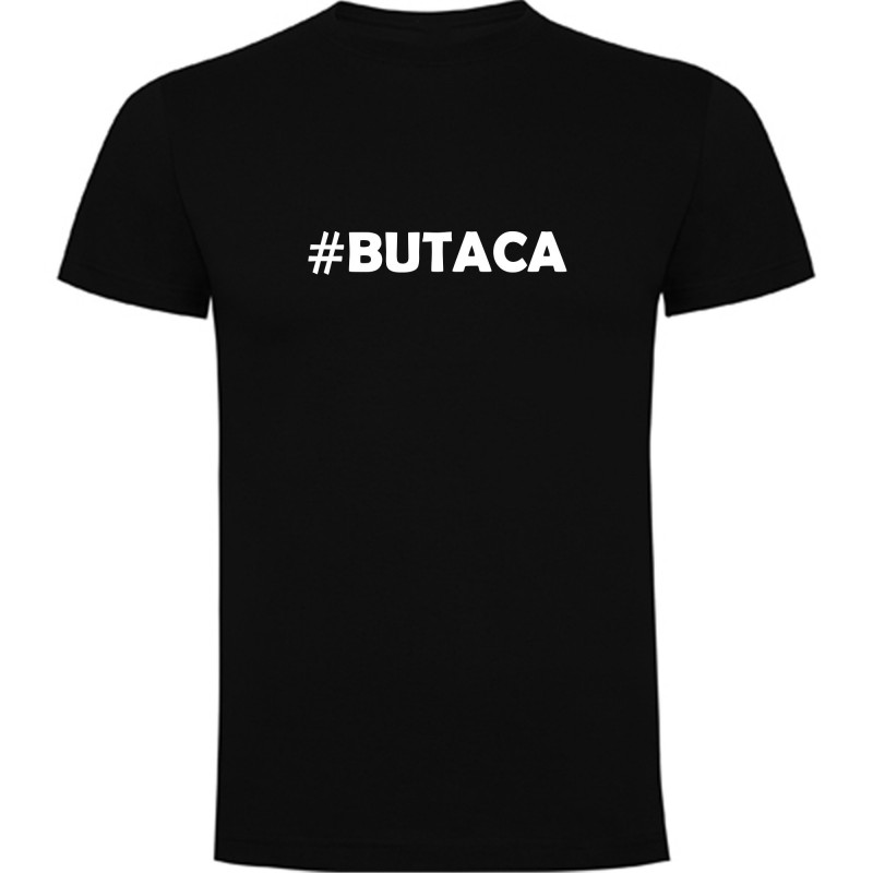 CAMISETA HASHTAG BUTACA