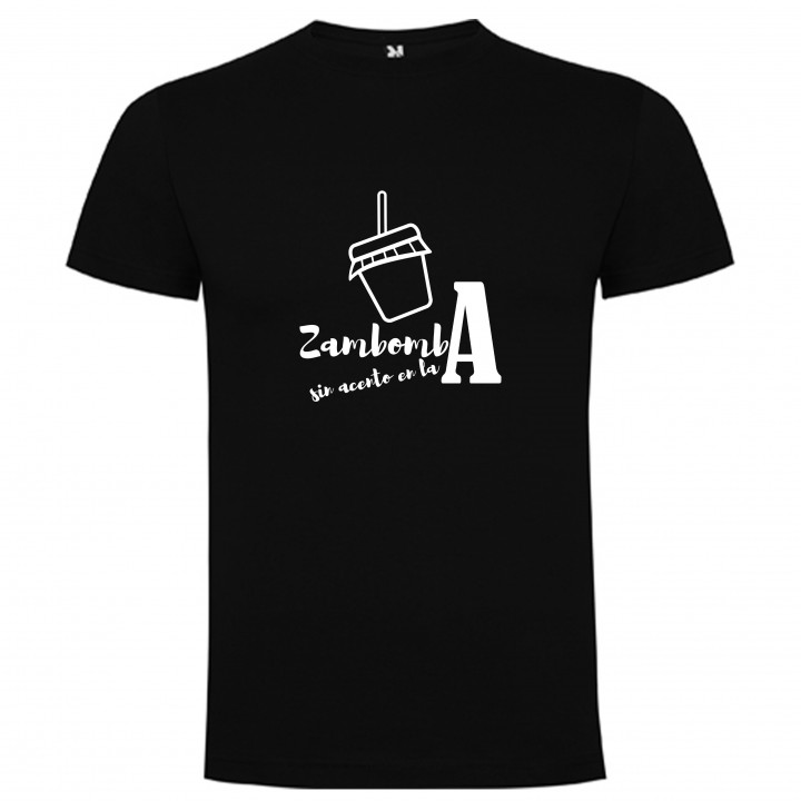 Camiseta Zambomba con acento en la A