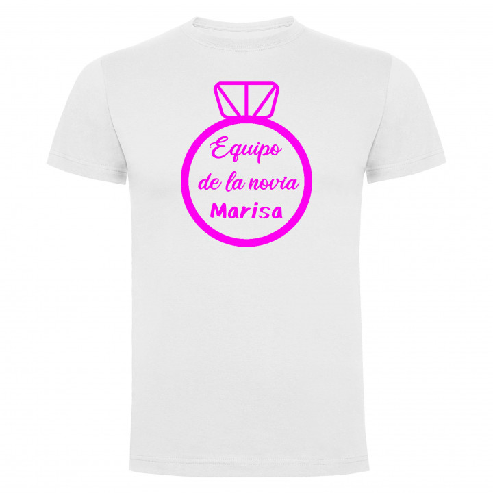 CAMISETA DESPEDIDA CHICA ANILLO