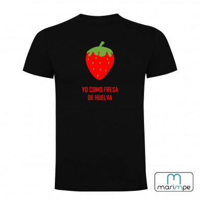 Camiseta YO COMO FRESA DE HUELVA