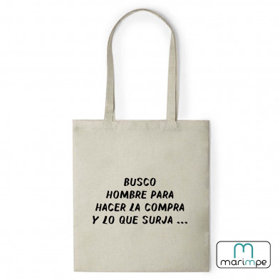 BOLSA BUSCO PARA HACER LA COMPRA Y LO QUE SURJA