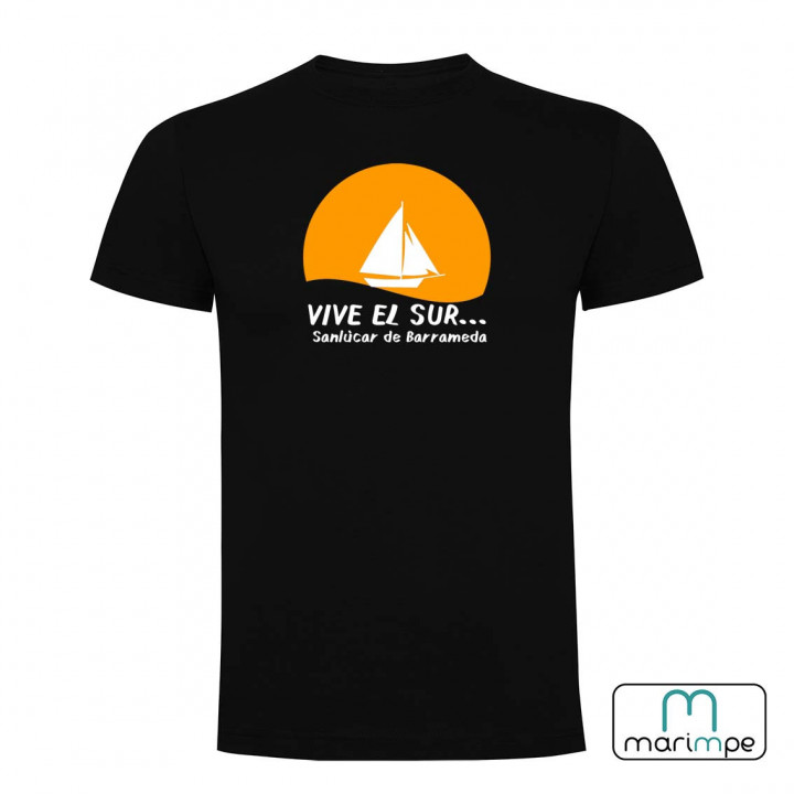 Camiseta "ATARDECER SANLÚCAR"