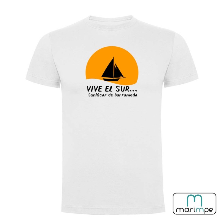 Camiseta "ATARDECER SANLÚCAR"