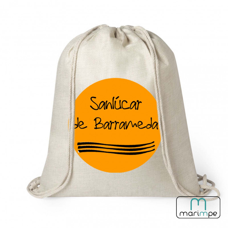 MOCHILA LINO "SANLÚCAR DE BARRAMEDA"