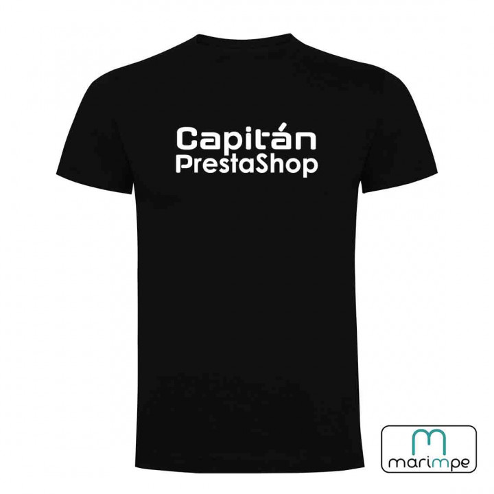 Camiseta "CAPITÁN PRESATASHOP"