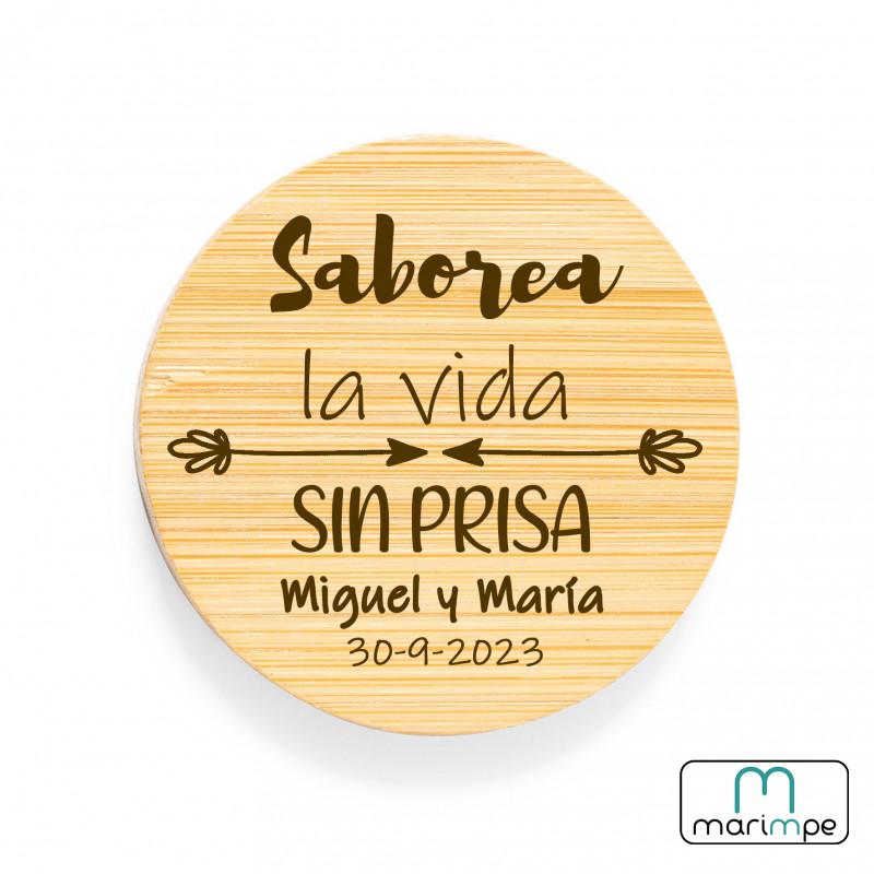 ABRIDOR BAMBÚ CON IMÁN (PERSONALIZABLE)