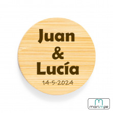 ABRIDOR BAMBÚ CON IMÁN (PERSONALIZABLE)
