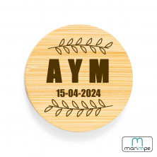 ABRIDOR BAMBÚ CON IMÁN (PERSONALIZABLE)