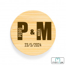 ABRIDOR BAMBÚ CON IMÁN (PERSONALIZABLE)