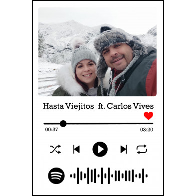Camiseta "SPOTIFY FOTO"