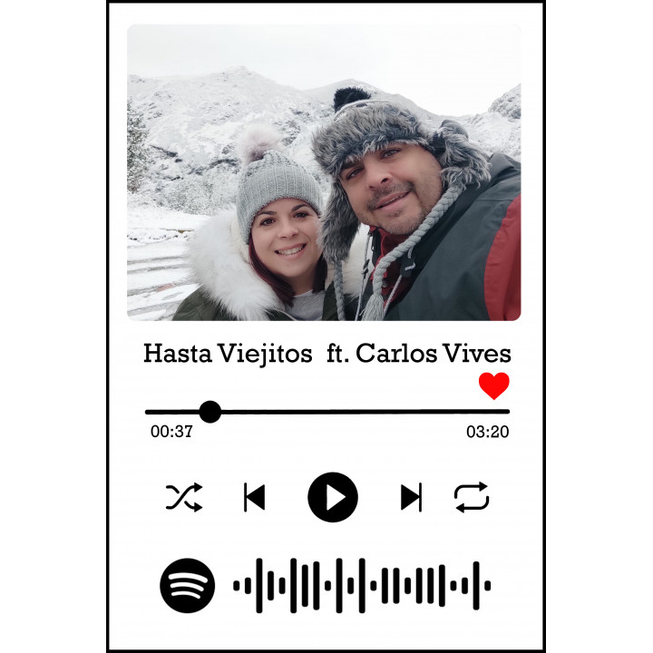 Camiseta "SPOTIFY FOTO"