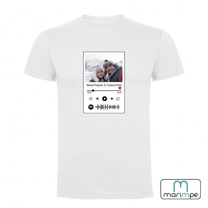 Camiseta "SPOTIFY FOTO"
