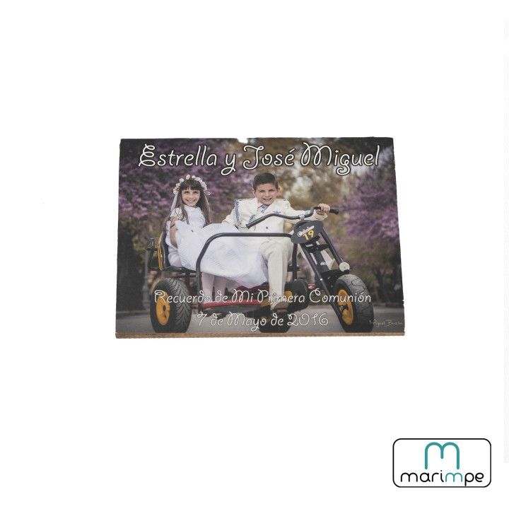 Fotoiman nevera 7x9 cm para nevera personalizado.