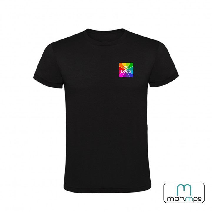 Camiseta económica algodón logo