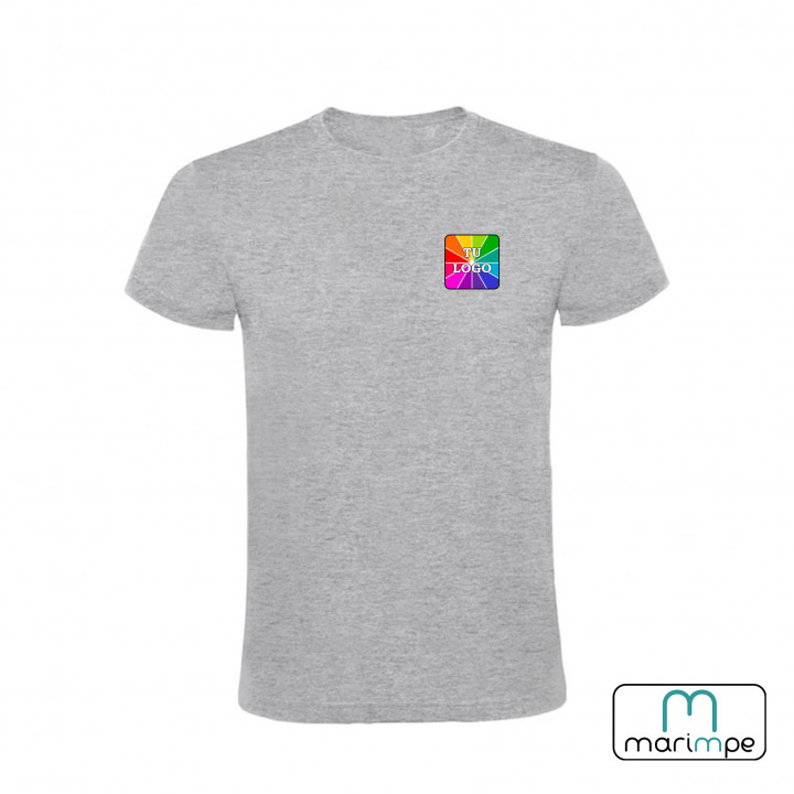 Camiseta económica algodón logo
