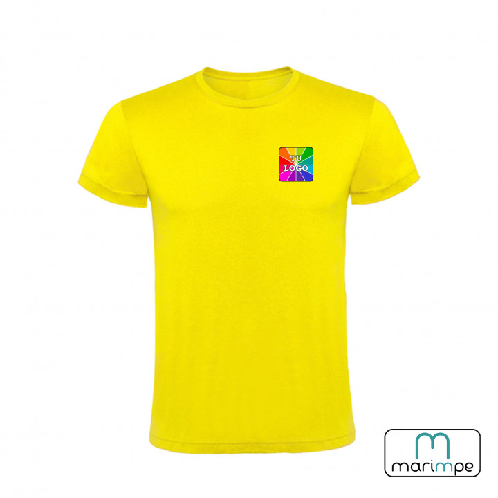 Camiseta económica algodón logo