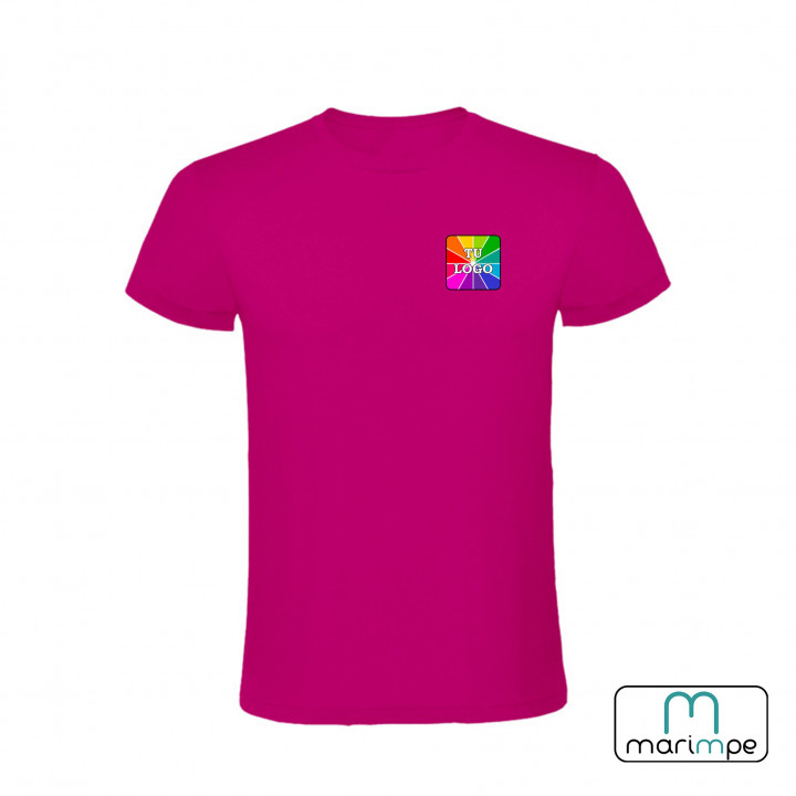 Camiseta económica algodón logo