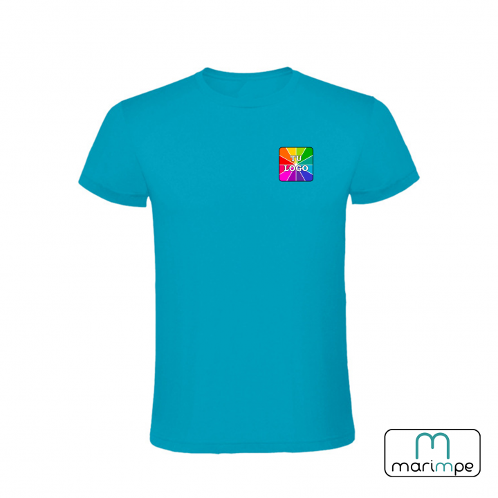 Camiseta económica algodón logo