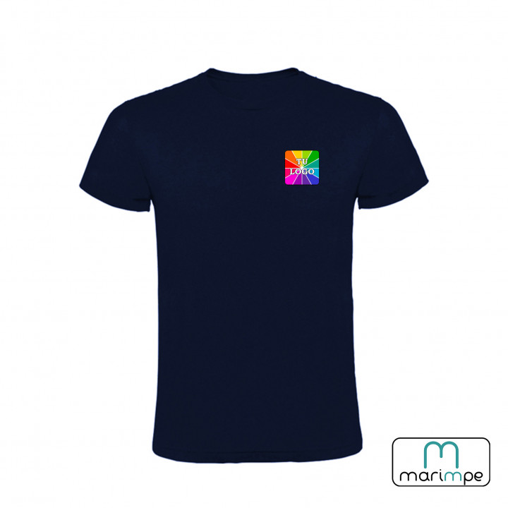 Camiseta económica algodón logo