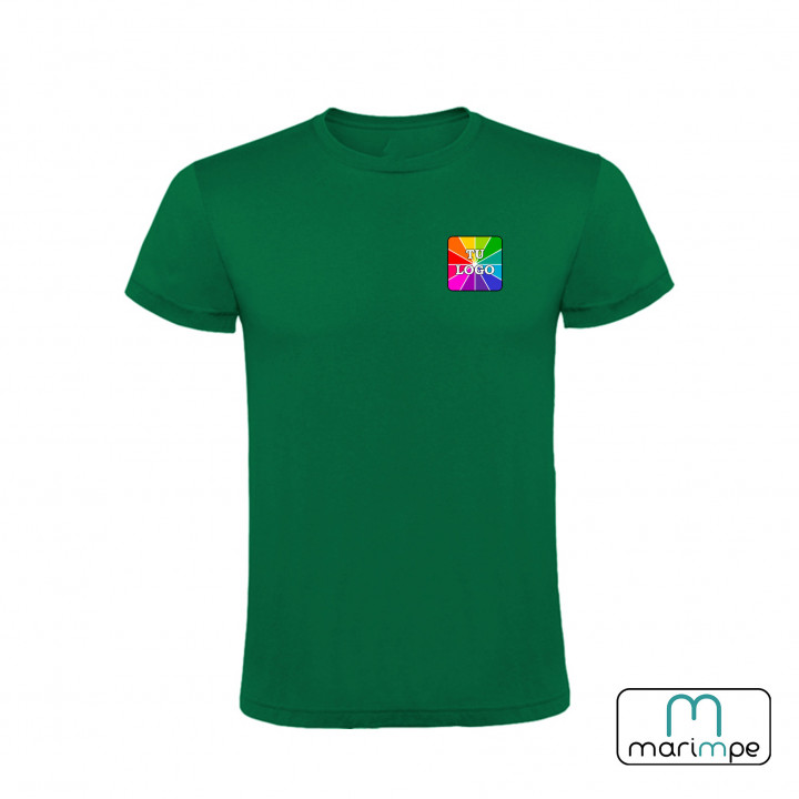 Camiseta económica algodón logo