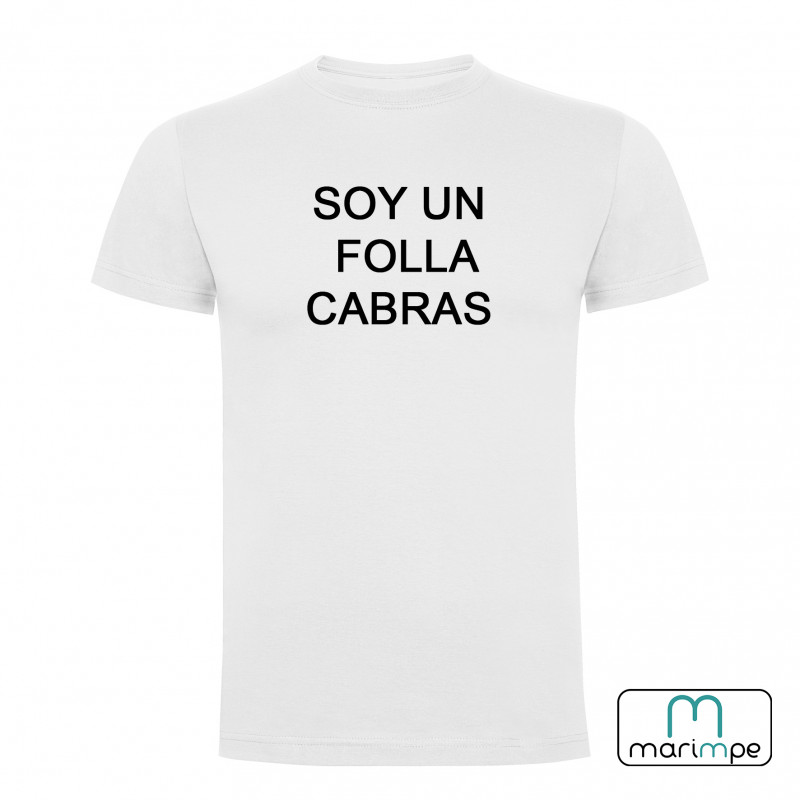 Camiseta SOY UN FOLLA CABRAS