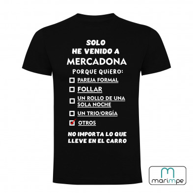 Camiseta ligar en mercadona