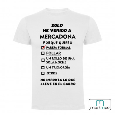 Camiseta ligar en mercadona