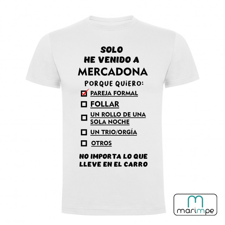 Camiseta ligar en mercadona