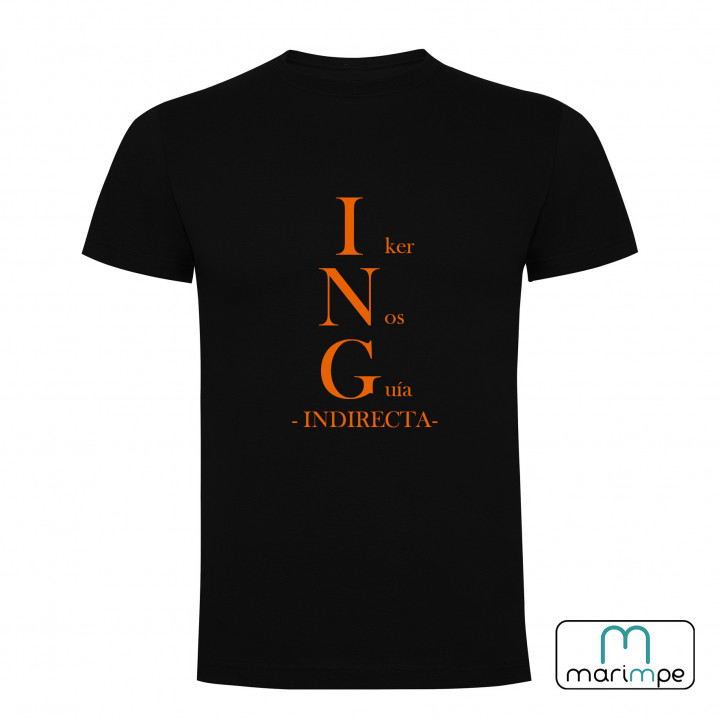 Camiseta ING - Indirecta -  Iker Nos Guía