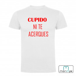 CAMISETA CUPIDO NI TE ACERQUES