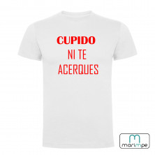 CAMISETA CUPIDO NI TE ACERQUES