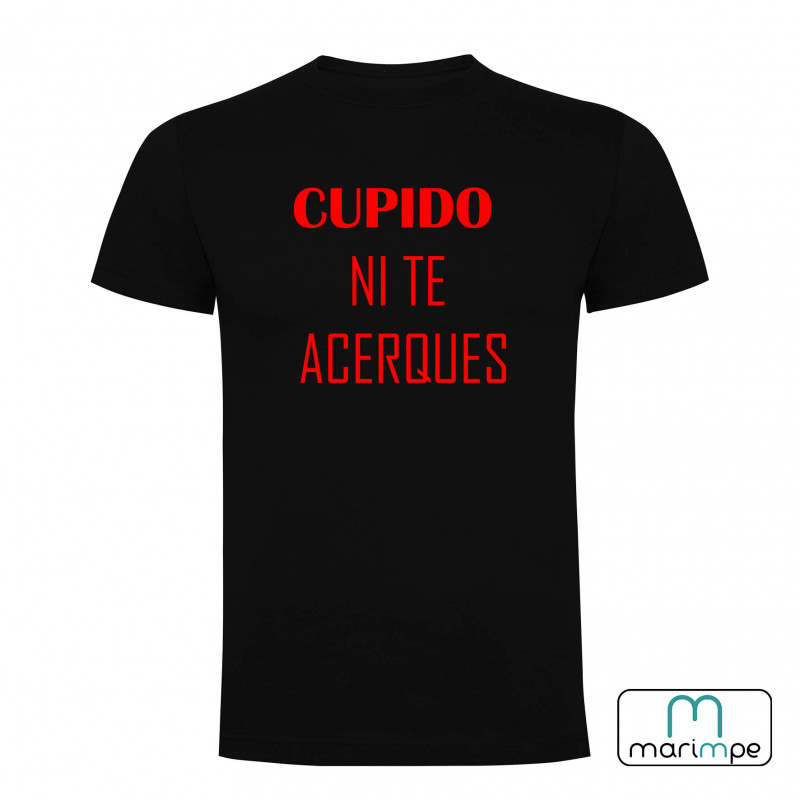 CAMISETA CUPIDO NI TE ACERQUES