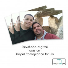 Revelado digital 10x15 cm. Baratas